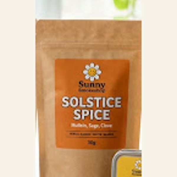 Mezcla herbal Solstice Spice (sin tabaco)